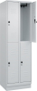 Doppelst. Schrank CLASSIC
B600xT500xH1950 mm
RAL 7035/7035, 2x2Abteile - More 1