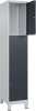 Fächerschrank CLASSIC
B400xT500xH1950 mm
RAL 7035/7016, 1x3 Fächer - More 1