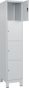 Fächerschrank CLASSIC
B400xT500xH1950 mm
RAL 7035/7035, 1x4 Fächer - More 1