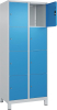 Fächerschrank CLASSIC
B800xT500xH1950 mm
RAL 7035/5012, 2x4 Fächer - More 1