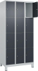 Fächerschrank CLASSIC
B900xT500xH1950 mm
RAL 7035/7016, 3x4 Fächer - More 1
