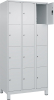 Fächerschrank CLASSIC
B900xT500xH1950 mm
RAL 7035/7035, 3x4 Fächer - More 1