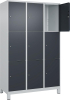 Fächerschrank CLASSIC
B1200xT500xH1950 mm
RAL 7035/7016, 3x3 Fächer - More 1