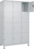 Fächerschrank CLASSIC
B1200xT500xH1950 mm
RAL 7035/7035, 3x4 Fächer - More 1