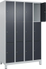 Fächerschrank CLASSIC
B1200xT500xH1950 mm
RAL 7035/7016, 4x3 Fächer - More 1