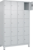 Fächerschrank CLASSIC
B1200xT500xH1950 mm
RAL 7035/7035, 4x5 Fächer - More 1