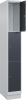 Fächerschrank CLASSIC
B300xT500xH1950 mm
RAL 7035/7016, 1x3 Fächer - More 1