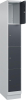 Fächerschrank CLASSIC
B300xT500xH1950 mm
RAL 7035/7016, 1x4 Fächer - More 1