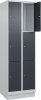 Fächerschrank CLASSIC
B600xT500xH1950 mm
RAL 7035/7016, 2x3 Fächer - More 1