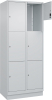 Fächerschrank CLASSIC
B800xT500xH1950 mm
RAL 7035/7035, 2x3 Fächer - More 1