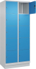 Fächerschrank CLASSIC
B800xT500xH1950 mm
RAL 7035/5012, 2x5 Fächer - More 1