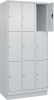 Fächerschrank CLASSIC
B900xT500xH1950 mm
RAL 7035/7035, 3x3 Fächer - More 1