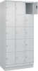 Fächerschrank CLASSIC
B900xT500xH1950 mm
RAL 7035/7035, 3x5 Fächer - More 1
