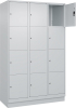 Fächerschrank CLASSIC
B1200xT500xH1950 mm
RAL 7035/7035, 3x4 Fächer - More 1
