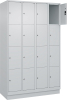 Fächerschrank CLASSIC
B1200xT500xH1950 mm
RAL 7035/7035, 4x4 Fächer - More 1