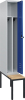 Gard.-Schrank TW CLASSIC
B300xT500xH2120 mm
RAL 7035/5010, 1 Abteil - More 1