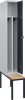 Gard.-Schrank TW CLASSIC
B300xT500xH2120 mm
RAL 7035/7016, 1 Abteil - More 1