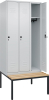 Garderobenschrank CLASSIC
B900xT500xH2120 mm
RAL 7035/7035, 3 Abteile - More 1