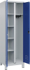Wä.-Gard.-Schrank CLASSIC
B600xT500xH1950 mm
RAL 7035/5010, 2 Abteile - More 1