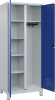 Wä.-Gard.-Schrank CLASSIC
B800xT500xH1950 mm
RAL 7035/5010, 2 Abteile - More 1