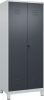 Wä.-Gard.-Schrank CLASSIC
B800xT500xH1950 mm
RAL 7035/7016, 2 Abteile - More 1