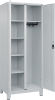 Wä.-Gard.-Schrank CLASSIC
B800xT500xH1950 mm
RAL 7035/7035, 2 Abteile - More 1