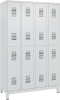 FORMAT Garderobenschrank
B1200xT500xH1950 mm
RAL7035/7035, 4x2 Abteile - More 1