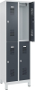 FORMAT Garderobenschrank
B600xT500xH1950 mm
RAL7035/7016, 2x2 Abteile - More 1