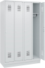 FORMAT Garderobenschrank
B1200xT500xH1950 mm
RAL 7035/7035, 4 Abteile - More 1