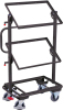 Beistellwagen
Ladefläche B410xT610 mm
offener Rahmen neigbar - More 1