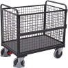 Drahtkastenwagen
Ladefläche B750xT1200 mm
RAL 7016 - More 1