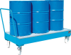 Fahrbare Auffangwanne
3x200ltr. RAL 5012
B800xT1920xH1115mm - More 1