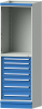 Modulschrank Modell 3005
B715xT720xH2200mm
RAL 7035/5012 - More 1