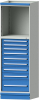 Modulschrank Modell 4006
B715xT720xH2200mm
RAL 7035/5012 - More 1