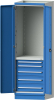 Modulschrank Modell 2410
B715xT720xH2200mm
RAL 7035/5012 mit Türen - More 1