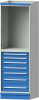 Modulschrank Modell 3005
B715xT720xH2200mm
RAL 7035/5012 - More 1