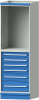 Modulschrank Modell 3007
B715xT720xH2200mm
RAL 7035/5012 - More 1