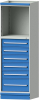 Modulschrank Modell 4003
B715xT720xH2200mm
RAL 7035/5012 - More 1