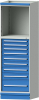 Modulschrank Modell 4006
B715xT720xH2200mm
RAL 7035/5012 - More 1