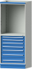 Modulschrank Modell 3005
B865xT720xH2200mm
RAL 7035/5012 - More 1