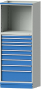 Modulschrank Modell 4006
B865xT720xH2200mm
RAL 7035/5012 - More 1