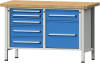 Anke Kastenwerkbank
B1500xT700xH940mm
RAL7035/RAL5012 BMP 50mm - More 1