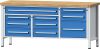 Anke Kastenwerkbank
B2000xT700xH940mm
RAL7035/RAL5012 BMP 50mm - More 1