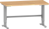 Arbeitstisch Duo Pro
Modultiefe 725, elek.
Buche, RAL 9006-M - More 1