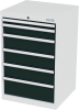 Schubladenschrank
B600xT575xH920 mm
RAL 7035/7016 - More 1