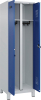 S/W-Gard.-Schrank EVOLO
mit 100 mm hohen Füßen
RAL 7035/5010, 2 Abteile - More 1