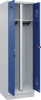 S/W-Gard.-Schrank EVOLO
mit 100 mm hohem Sockel
RAL 7035/5010, 2 Abteile - More 1