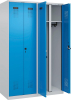 S/W-Gard.-Schrank EVOLO
bodenstehend
RAL 7035/5012, 4 Abteile - More 1