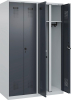 S/W-Gard.-Schrank EVOLO
bodenstehend
RAL 7035/7016, 4 Abteile - More 1