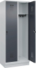 Garderobenschrank EVOLO
mit 100 mm hohem Sockel
RAL 7035/7016, 2 Abteile - More 1